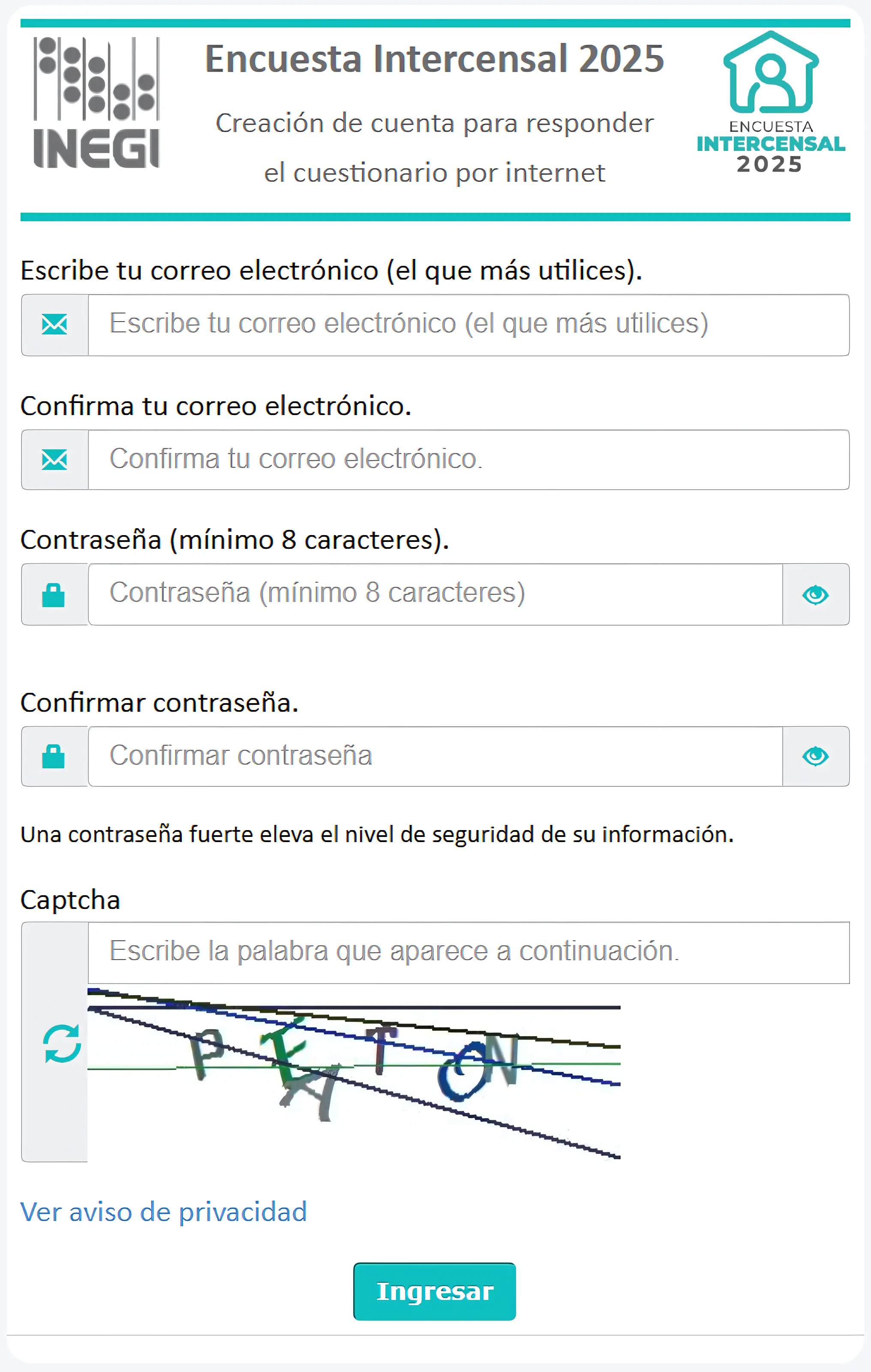 imagen de ejemplo de crear cuenta personalizada